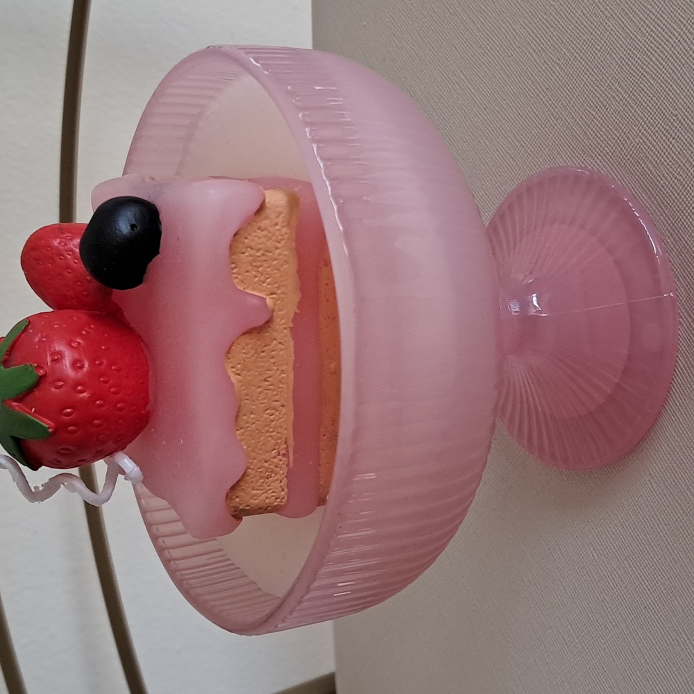 Pink Dessert-Themed Candle Holder